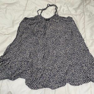 Volcom Navy Flowy Dress sz. M 12